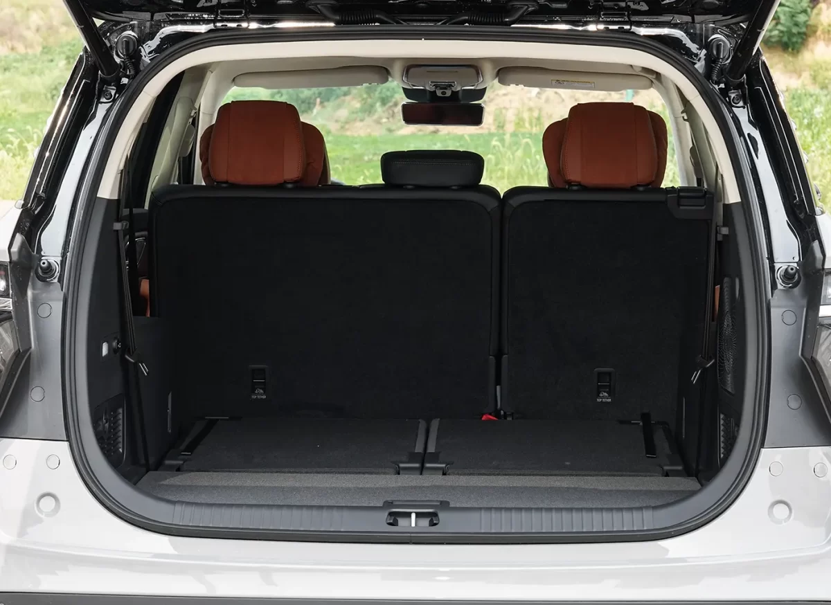 двухрядная компоновка в Hongqi HS7 II двухрядная компоновка в Hongqi HS7 II