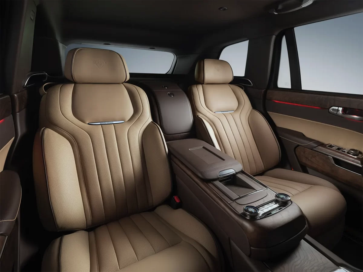 пассажирские места (второй ряд кресел)