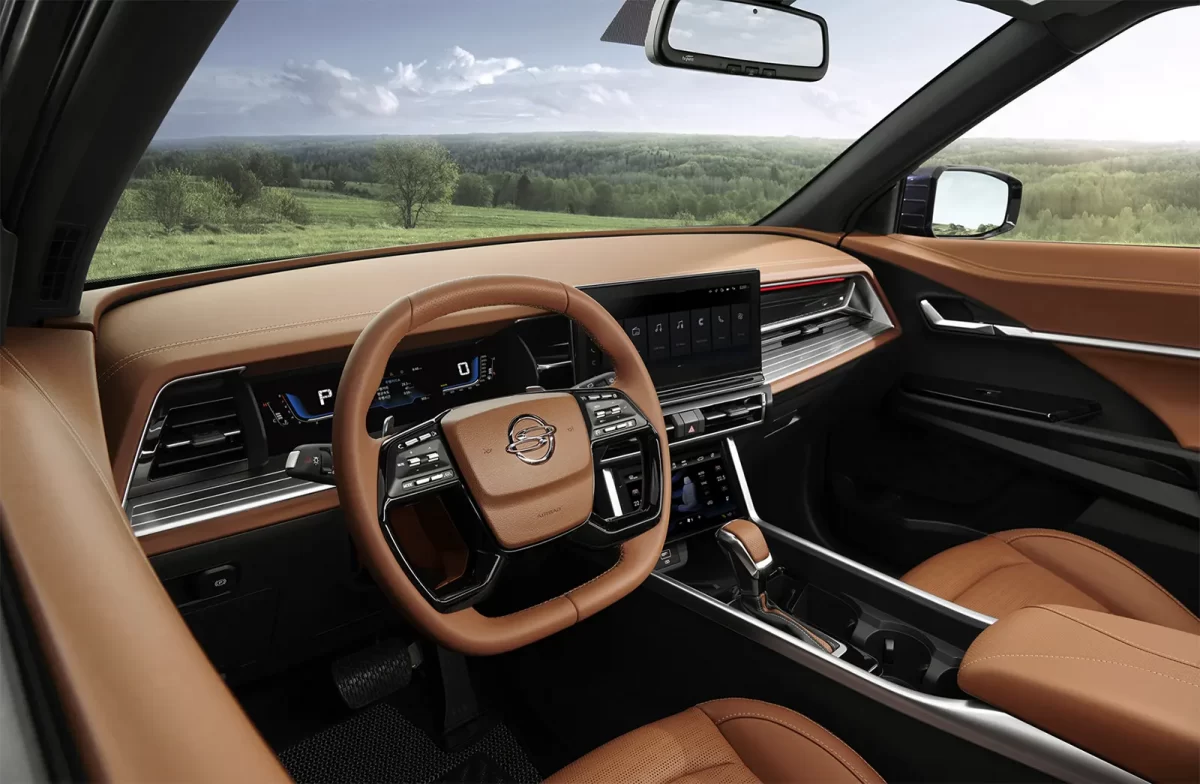 интерьер салона Torres от SsangYong 