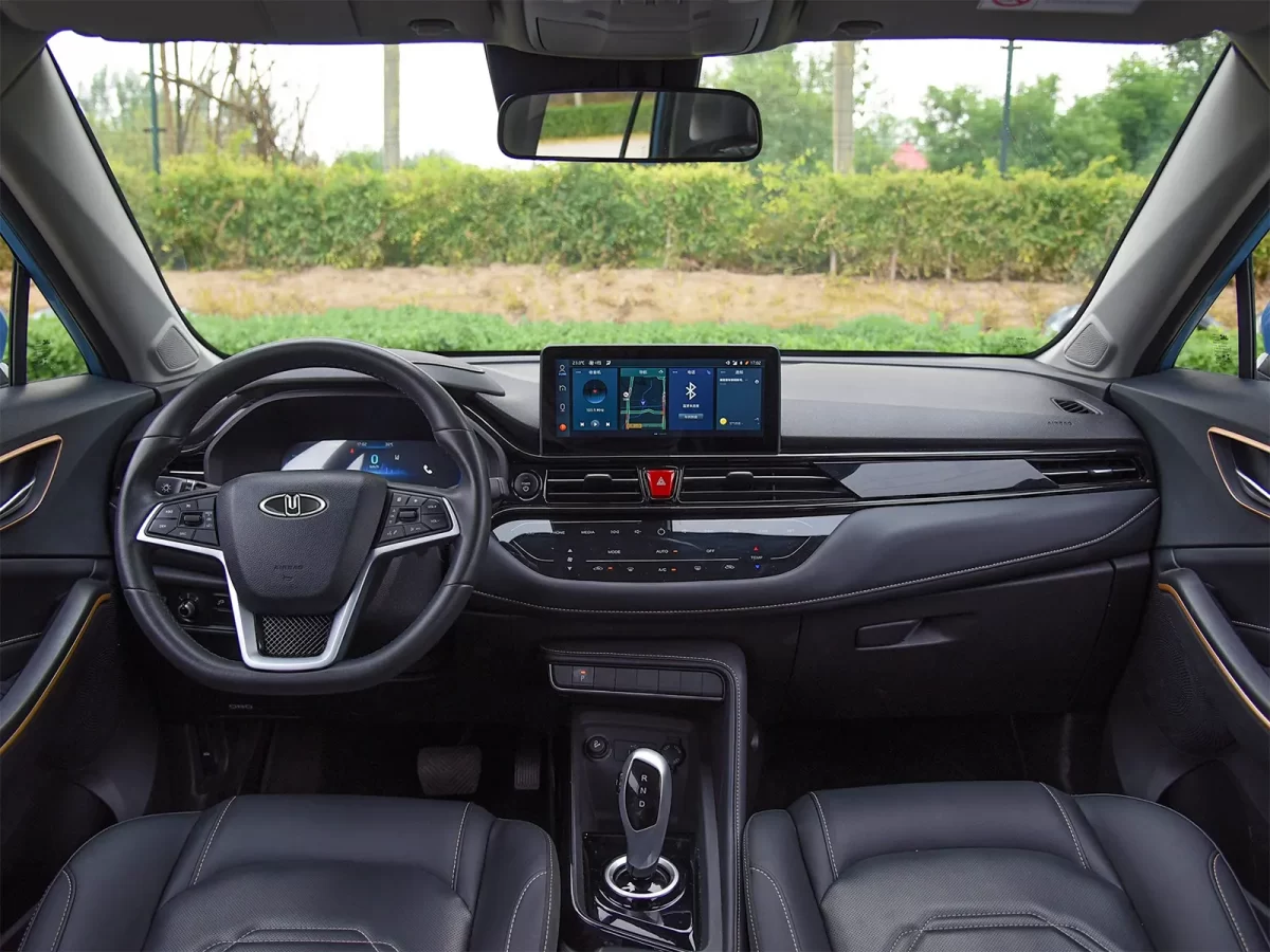 интерьер салона электромобиля марки Москвич третьей модели интерьер салона электромобиля марки Москвич третьей модели