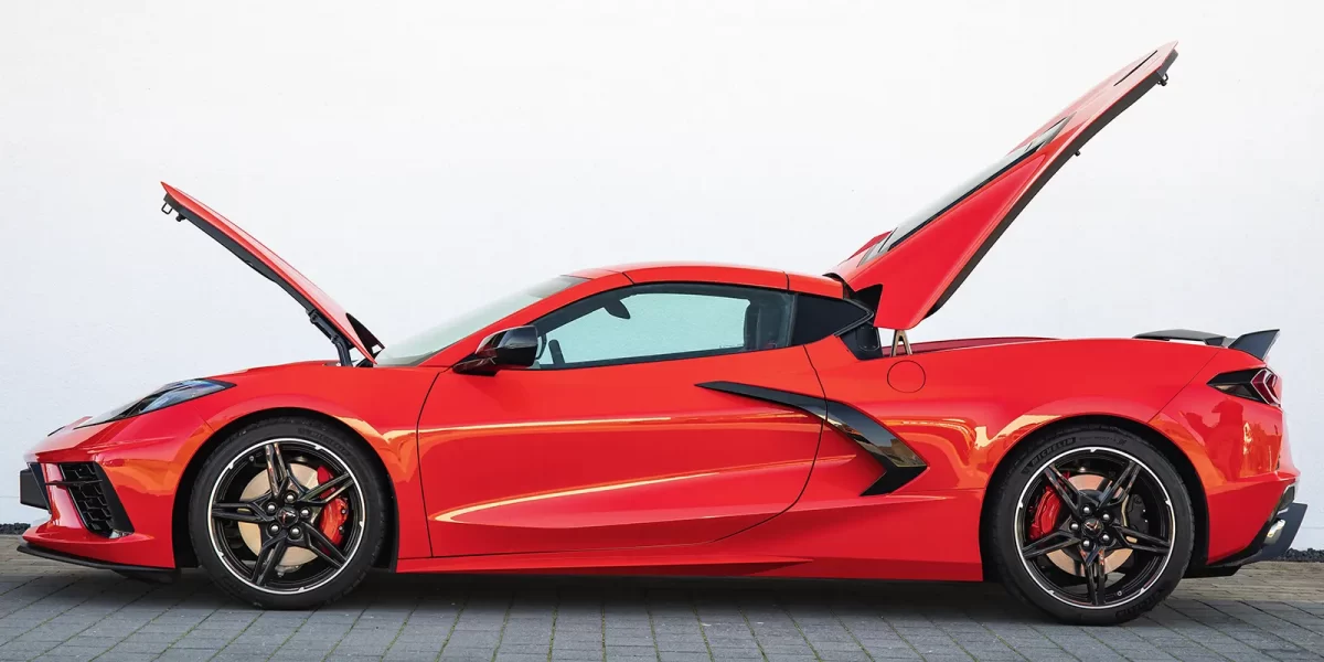 кузов тарга (вид сбоку)