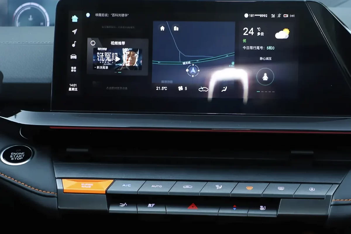 головное устройство мультимедиа и ряды вспомогательных клавиш управления головное устройство мультимедиа и ряды вспомогательных клавиш управления