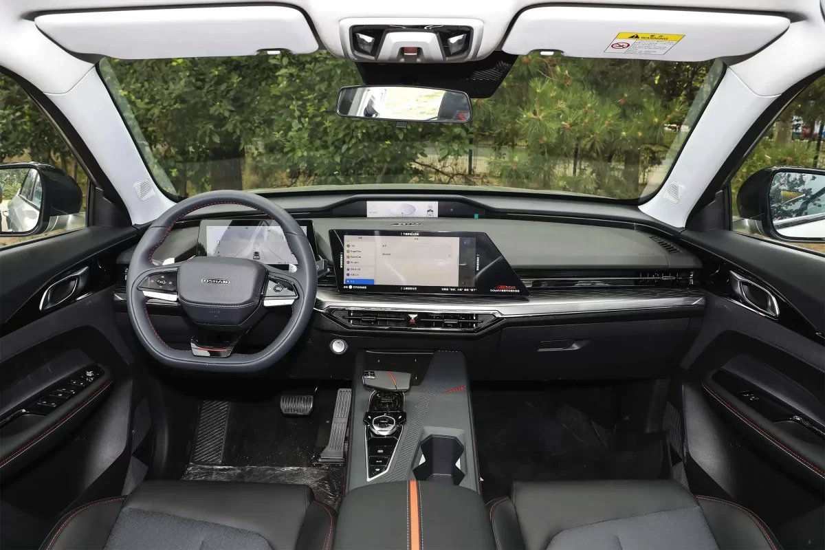 интерьер салона Oshan Z6 интерьер салона Oshan Z6