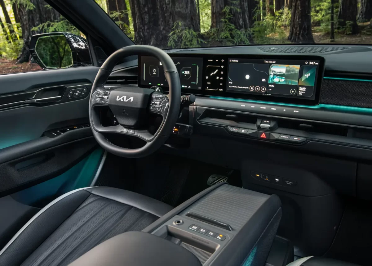 интерьер салона KIA EV 9