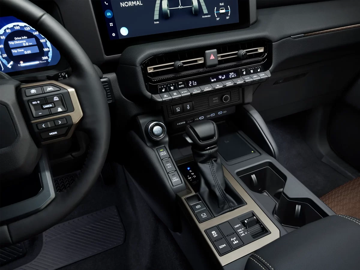 приборы и кнопки в TLC J250 Prado приборы и кнопки в TLC J250 Prado