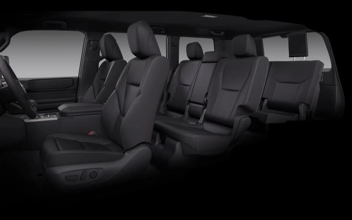 трехрядная компоновка салона трехрядная компоновка салона