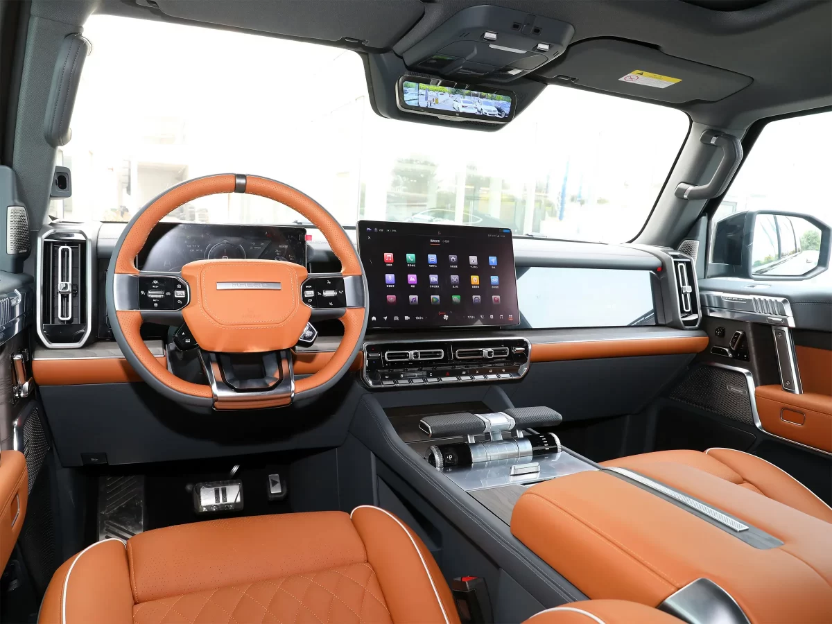 интерьер салона Mengshi M-Hero 917 интерьер салона Mengshi M-Hero 917