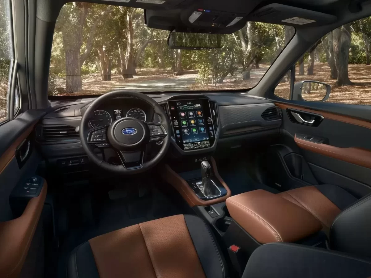 интерьер салона Forester 6-го поколения интерьер салона Forester 6-го поколения