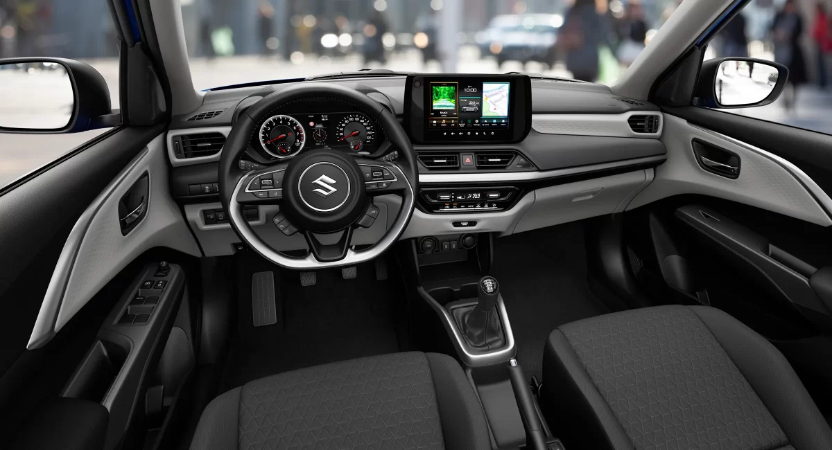 интерьер салона Suzuki Swift V интерьер салона Suzuki Swift V