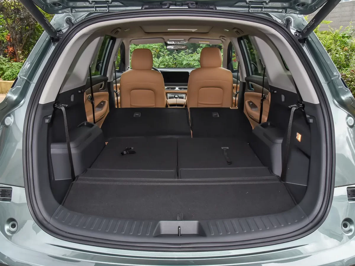 вместимость багажного отсека Evolute i-Space вместимость багажного отсека Evolute i-Space