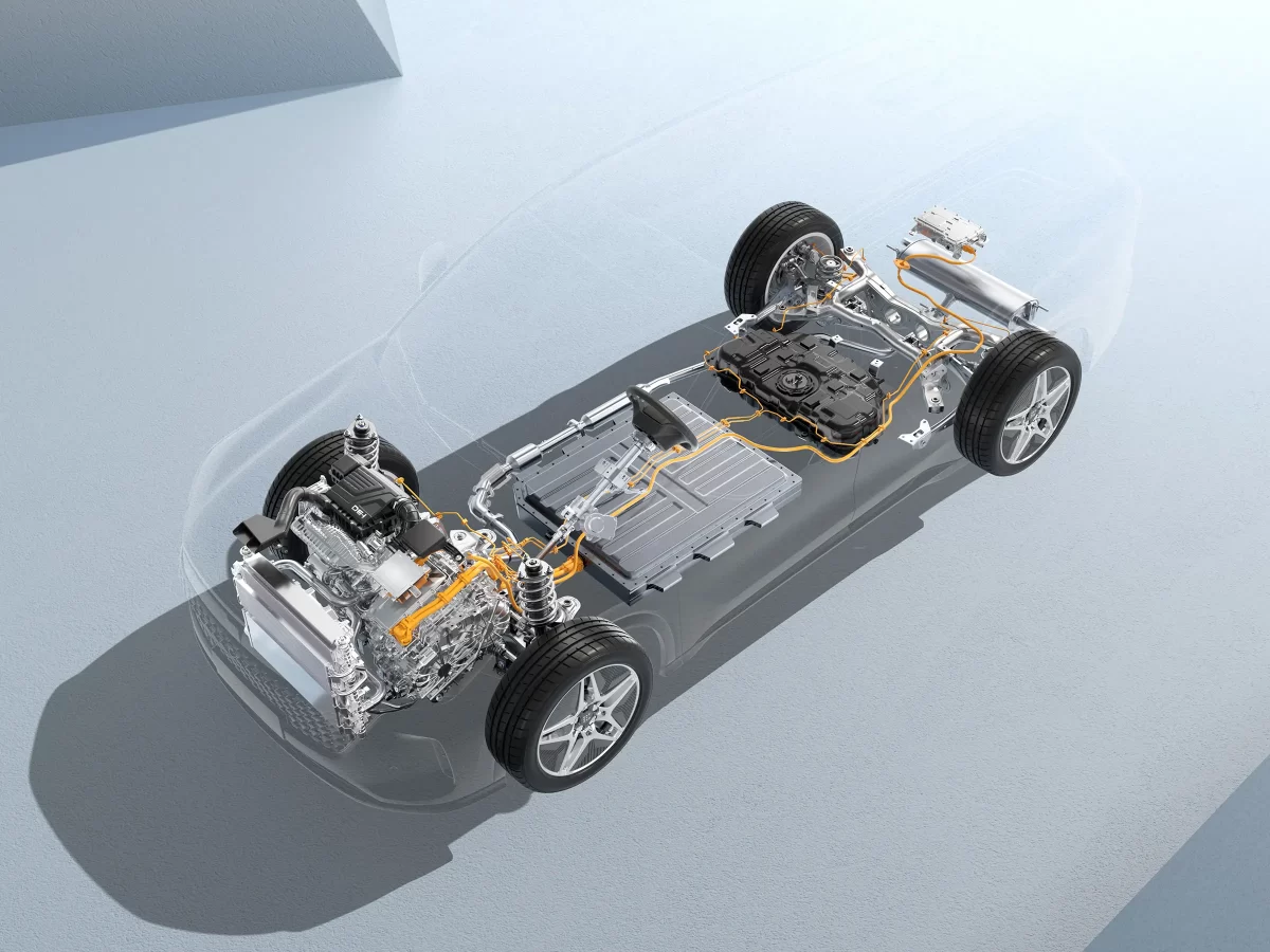 размещение основных узлов и агрегатов Evolute i-Space размещение основных узлов и агрегатов Evolute i-Space