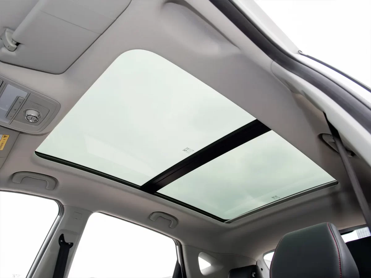 панорамная крыша с электро-люком в МГ ЗС