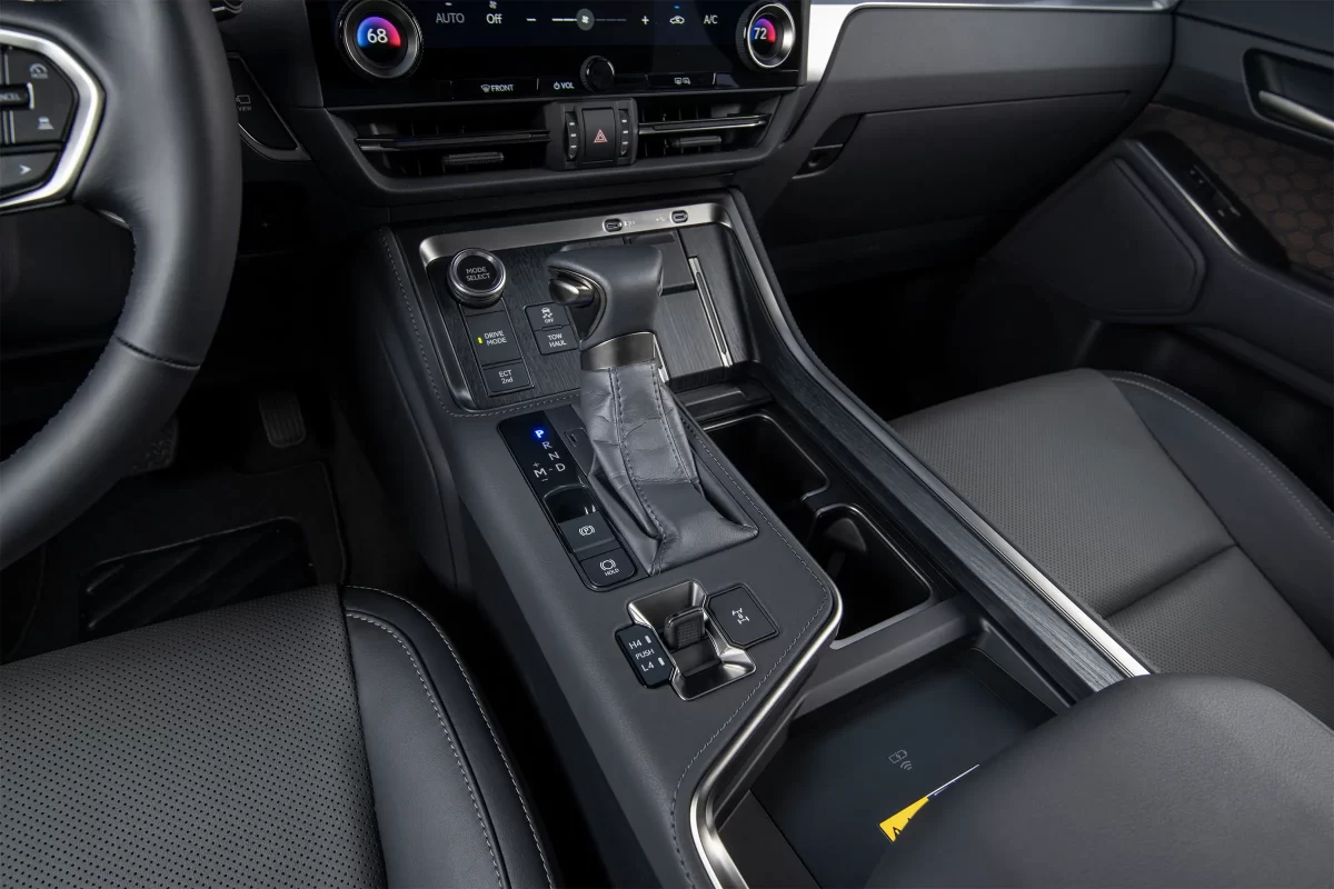 центральная консоль новых Лексусов Гэ Икс 550 центральная консоль новых Лексусов Гэ Икс 550