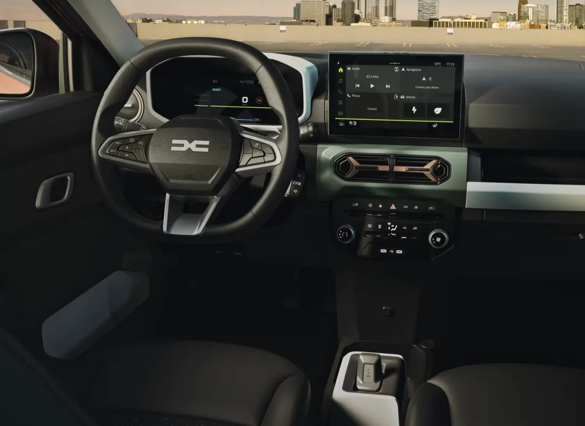 интерьер салона Дачии Спринга 2024-2025 годов