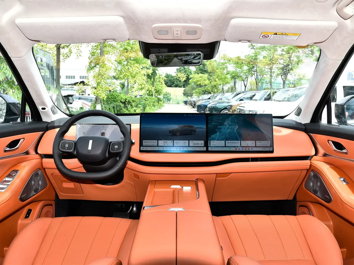 интерьер салона Wey Lanshan 2024-2025 года