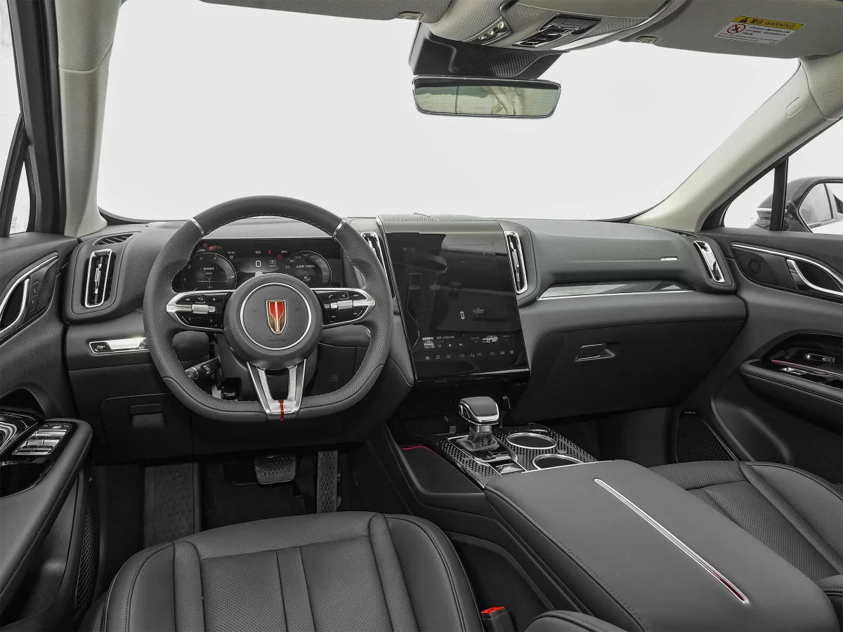 интерьер салона HS3 от Hongqi (Хунци)