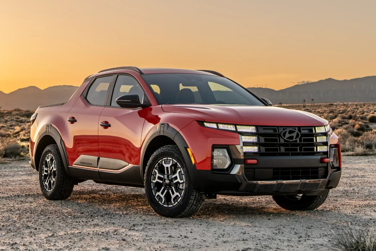 фотография Santa Cruz 2024-2025 Hyundai (спереди) фотография Santa Cruz 2024-2025 Hyundai (спереди)