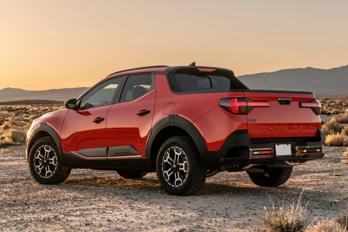 фотография Санта Круз 2024-2025 Хендай (сзади) фотография Санта Круз 2024-2025 Хендай (сзади)