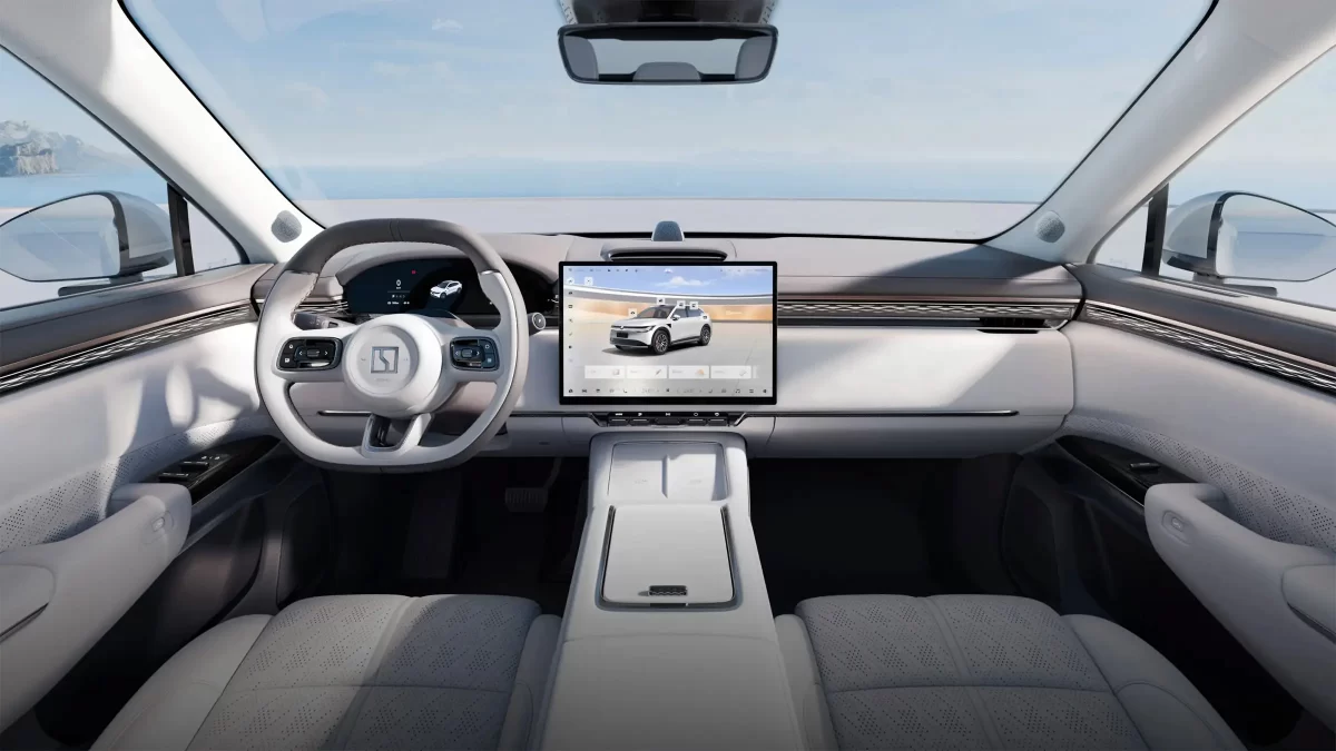 интерьер салона 7X от Zeekr интерьер салона 7X от Zeekr