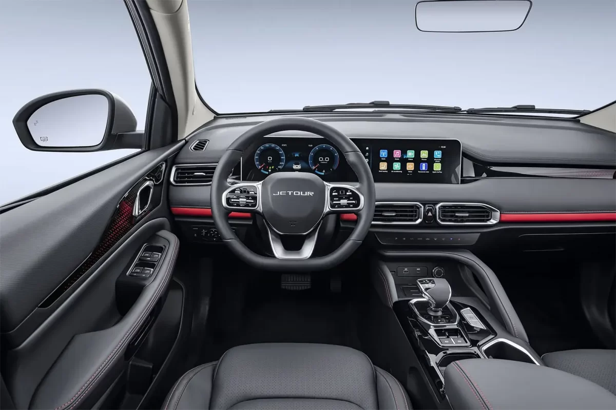 интерьер салона Jetour X50