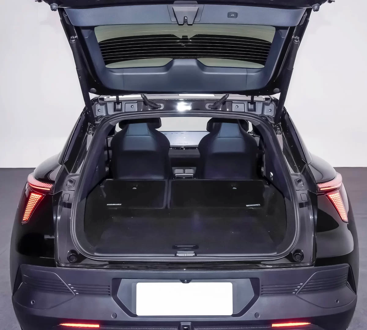 максимальная вместимость багажника Jidu Robo-01