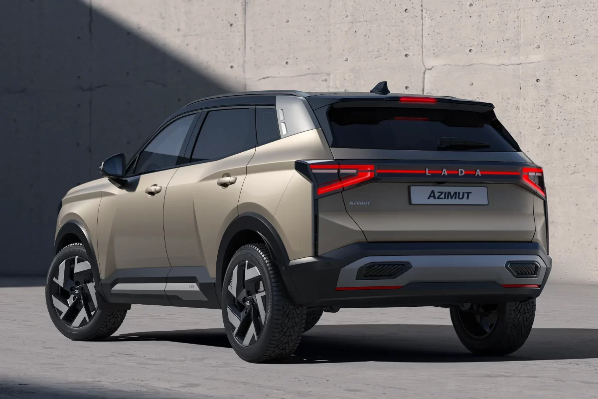 вид сзади LADA Azimut