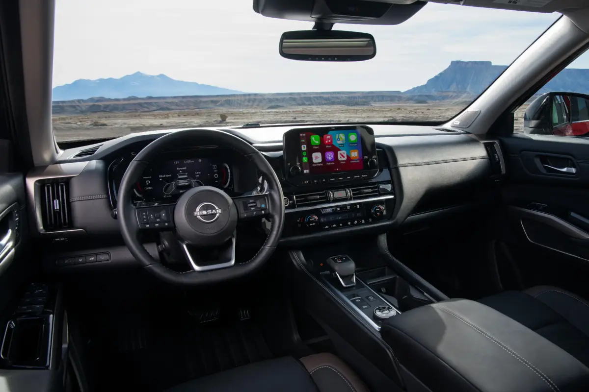 2022-2025 годов интерьер салона Pathfinder R53 от Nissan 2022-2025 годов интерьер салона Pathfinder R53 от Nissan